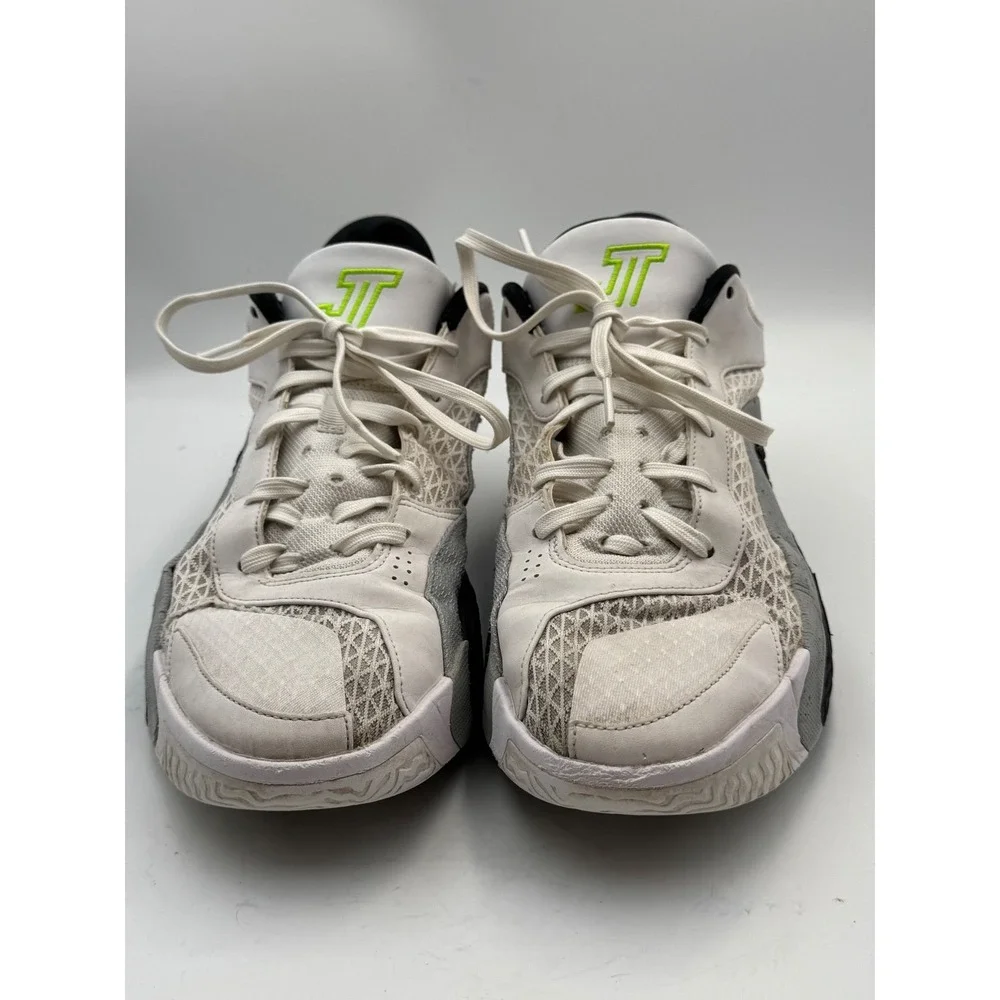 Jordan Stay Loyal 2 White Grey Electric‎ Green Basketball Shoes Mens 12